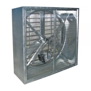J & D Mfg. Wallmaster Exhaust Fan 50in Dia. 21200 CFM 3 Wing Blade Three-Phase Motor Model VF503GG