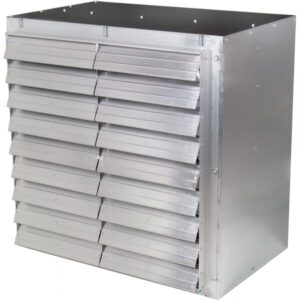 J & D Wallmaster Exhaust Fan 50in Dia. 1 HP 23200 CFM Model VF50GG6
