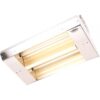TPI Mul-T-Mountin door/Outdoor Electric 2-Lampin frared Heater 10922 BTU Model 222-60-THSS-480V