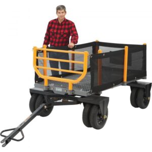 Bannon 3-in-1 Convertible Logging Wagon 1800-Lb. Capacity 36 Cu. Ft.