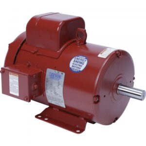 Leeson Farm Duty Electric Motor 3.0 HP 1740 RPM 230 Volts Single Phase Model P184C17FB13