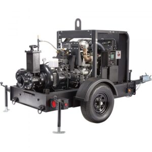 Generac Diesel Dry Prime Mobile Full Trash Pump 2750 GPM 6in Ports Tier 4 Final Approved Model 6965