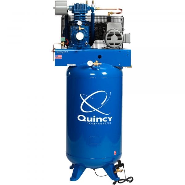 Quincy QP MAX 353D80VCA46M Pressure-Lubricated Reciprocating Air Compressor