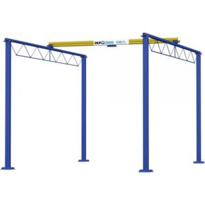 Gorbel 1000-Lb. Shop Crane 12ft.L x 15ft.W x 10ft.H Model SC1000-FS-12-15-10