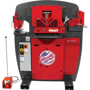 Edwards JAWS 75-Ton Ironworker 3-Phase 380 Volt Model IW75-3P380