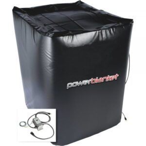 Powerblanketin sulated IBC Tote Heater with Digital Thermostat 350-Gallon Capacity 1440 Watts 120 Volts Model TH350