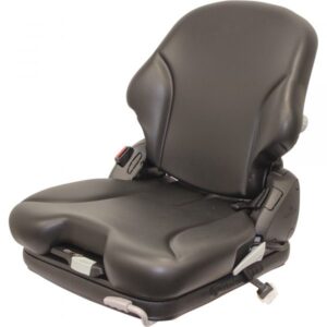 K&M Uni-Pro KM 136 Low Profile Air Suspension Seat with 12 Volt Compressor 375-Lb. Capacity Vinyl Model 7916