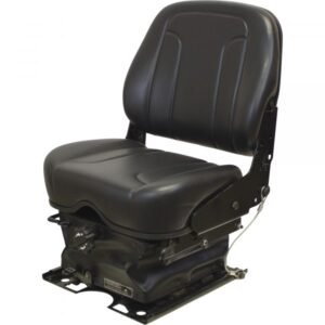 K&M Uni-Pro Vinyl Mechanical Suspension Seat Black Model 8319