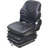 K&M Uni-Pro Grammer Construction Mechanical Suspension Seat Vinyl Cover Black Model 8922