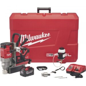 Milwaukee M18 Magnetic Drill With 2 Batteries 18 Volt Model 2787-22HD