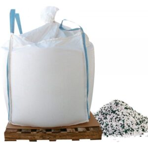 Bare Ground Calcium Chloride Pellets with Traction Granules 2000-Lb. Super Sack Model CCPSG-2000