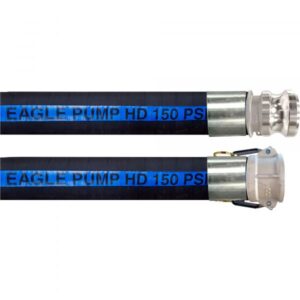 JGB Enterprises Rubber Suction Hose 8in x 20ft. Crimped CxE Model A004-1284-0020