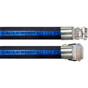 JGB Enterprises Rubber Suction Hose 8in x 10ft. Crimped CxE Model A004-1285-0010