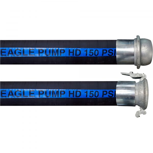 JGB Enterprises Rubber Suction Hose 10in x 20ft. M x F Bauer Type A Model A004-1602-0240