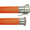 JGB Enterprises PVC Suction/Discharge Hose 8in x 20ft. Bauer Type B Crimped Model A007-1282-8241
