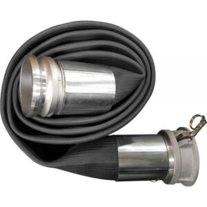 JGB Enterprises Nitrile Discharge Hose 8in x 50ft. Crimped CxE Model A008-1282-0050