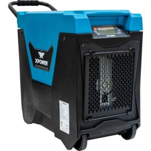 XPower LGR Commercial Dehumidifier with Handle and Wheels 85 Pints/Day Model XD-85L2-Blue