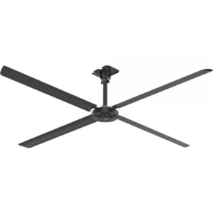 Hunter Industrial HVLS Ceiling Fan 12ft. Black Model 72290