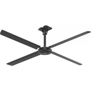 Hunter Industrial HVLS Ceiling Fan 10ft. Black Model 72291