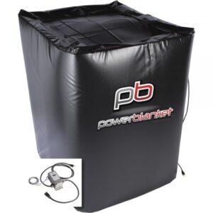 Powerblanket 275-Gallonin sulated Tote Heaterin cludes Adjustable Thermostatic Controller 1440 Watt 120 Volt Model TH275