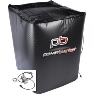 Powerblanket 330-Gallonin sulated Tote Heaterin cludes Adjustable Thermostatic Controller 1440 Watts 120 Volt Model TH330