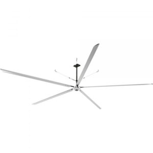 Hunter Industrial Titan HVLS Ceiling Fan 24ft. 220 Volts 3-Phase Silver Model 72255
