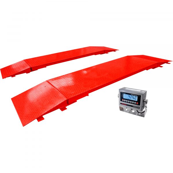 Optima Scale Axle Scale 60000-Lb. Capacity 10-Lb. Display Increments Model OP-927-7-60K