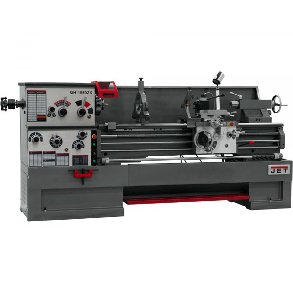 JET GH-1660ZX ZX Series Large Spindle Bore Lathe (16in. x 60in., Taper, Collet Closer) - Image 2