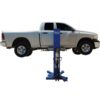 iDEAL Mobile Single Column Automotive Lift 6000-Lb. Capacity Blue/Gray Model MSC-6KLP