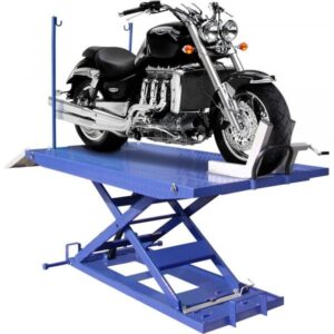 Tuxedo High-Rise Motorcycle Lift 1500-Lb. Capacity Blue/Gray Model M1500C-HR