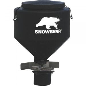 SnowBear TGS-325 Hitch-Mount Salt Spreader 3.25 Cu. Ft Capacity Model 324-223