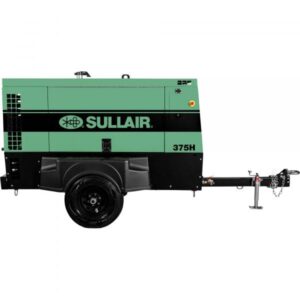 Sullair 375H T4 DPQ-PEK Tow-Behind Portable Diesel Air Compressor