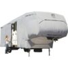 Classic Accessories PermaPRO 5th Wheel Extra Tall Cover Gray Fits 37Ft L–41Ft L x 140in.Tall 5th Wheel RVs Model 80-187-191001-00