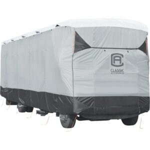 Classic Accessories SkyShield Class A RV Cover Gray Fits 33Ft L–37Ft L x 135in. Tall Class A RVs Model 80-372-101901-EX