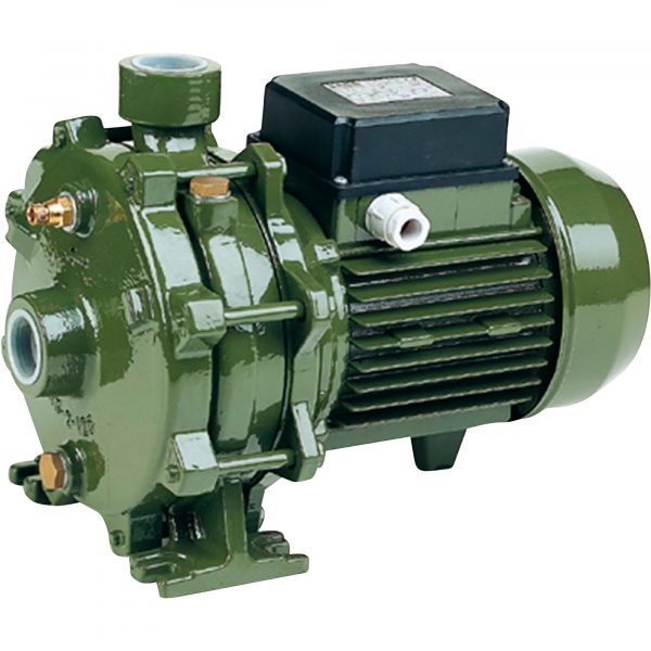 SAER-USA Centrifugal Pump 2400 GPH 2 HP 1in Discharge/1 1/4in Suction Ports Model FC 25-2E