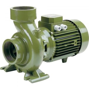 SAER-USA Threaded Centrifugal Pump 9240 GPH 5.5 HP 1 1/2in Discharge/2in Suction Ports 220/380 Volts Model 6BP10N/160