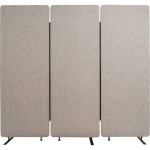 Luxor Reclaim Acoustic Room Dividers 3-Pack Misty Gray 72in W x 66in X 1.25in D Model RCLM7266ZMG