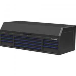 Montezuma 72in x 30in 10-Drawer Tool Chest 72 5/8inW x 29 7/8inD x 25 7/8inH Black Model BKM723010CH