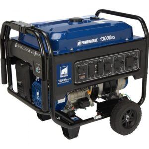 Powerhorse Portable Generator 13000 Surge Watts 10000 Rated Watts Electric Start