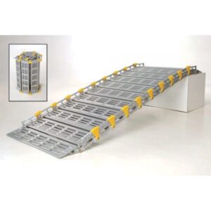 Roll-A-Ramp Roll-Away Aluminum Loading Ramp 1000-Lb. Capacity 8ft L x 30in W Model A13007A19