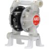 Ingersoll Rand Air-Operated Double Diaphragm Pump 3/4in Ports 14.8 GPM Polypropylene Model PD07P-APS-PAA