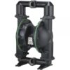 Ingersoll Rand Air-Operated Aluminum Double Diaphragm Pump 172 GPM 2in Inlet and Outlet Model 666250-144-C