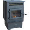 Cleveland Iron Works Pellet Stove with Smart Home Technology 26865 BTU EPA Certified Model PS60W-CIW