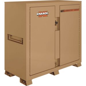 KNAACK Jobmaster Cabinet Tan 54.9 Cu. Ft. Capacity 60inW x 30inD x 60inH Model 112