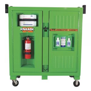 KNAACK Safety Kage Cabinet Green 59.4 Cu. Ft. 60inW x 30inD x 60inH Model 139-SK