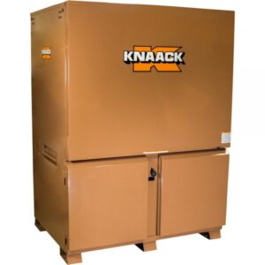 KNAACK Field Station Job Site Box Tan 120.7 Cu. Ft. 60inW x 44inD x 82.25inH Model 119-02