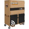 KNAACK DataVault Mobile Digital Plan Station Tan 57.6 Cu. Ft. 55inW x 30inD x 75inH Model 118-01