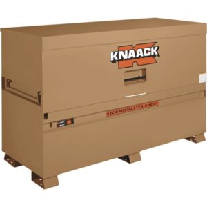 KNAACK Storagemaster Jobsite Piano Box Tan 57.5 Cu. Ft. 72inW x 30inD x 49inH Model 90
