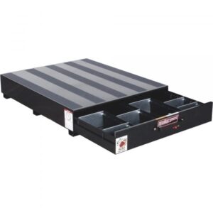 Weather Guard Pack Rat Wide Truck Box Storage Drawer Steel Black 48in L x 39.75in W x 9.5in H Model 308-5