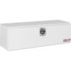Weather Guard Underbed Truck Tool Box Steel Brite White 60.13in L x 18.25in W x 18.13in H Model 560-3-02